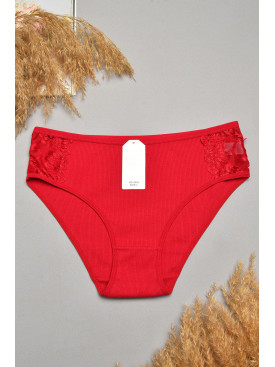 Трусы женские однотоные бордового цвета 5965 207848C Трусы женские однотоные бордового цвета 5965 207848C