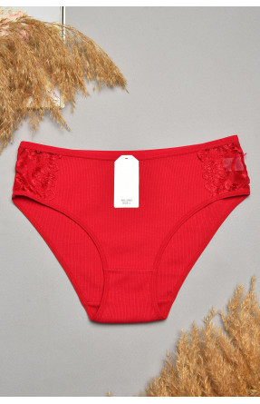 Труси жіночі однотонні бордового кольору 5965 207848C Труси жіночі однотонні бордового кольору 5965 207848C