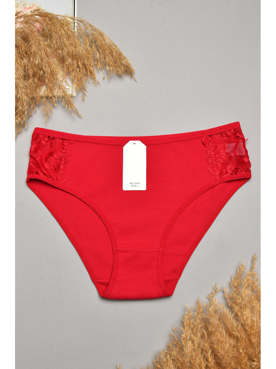 Труси жіночі однотонні бордового кольору 5965 207848C Труси жіночі однотонні бордового кольору 5965 207848C