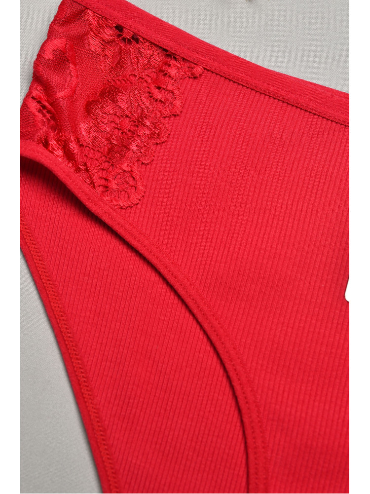 Труси жіночі однотонні бордового кольору 5965 207848C Труси жіночі однотонні бордового кольору 5965 207848C