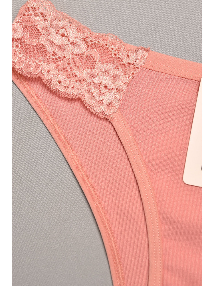 Труси жіночі темно-рожевого кольору з гіпюровими вставками 40739-1 207855C Труси жіночі темно-рожевого кольору з гіпюровими вставками 40739-1 207855C