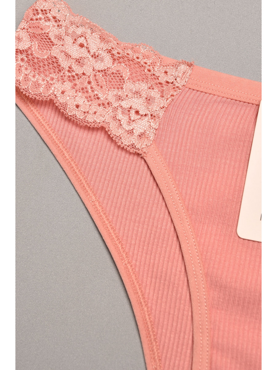 Труси жіночі темно-рожевого кольору з гіпюровими вставками 40739-1 207855C Труси жіночі темно-рожевого кольору з гіпюровими вставками 40739-1 207855C