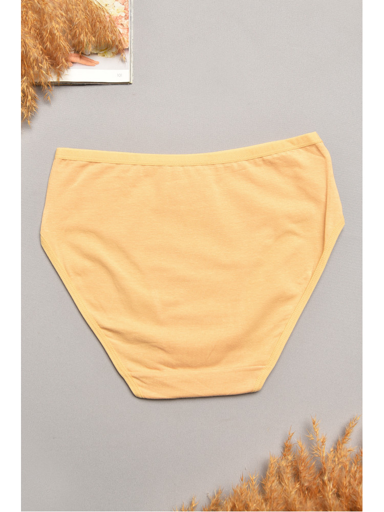 Трусы женские полубатальные бежевого цвета 003 207864C