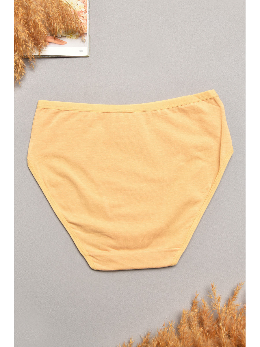 Трусы женские полубатальные бежевого цвета 003 207864C