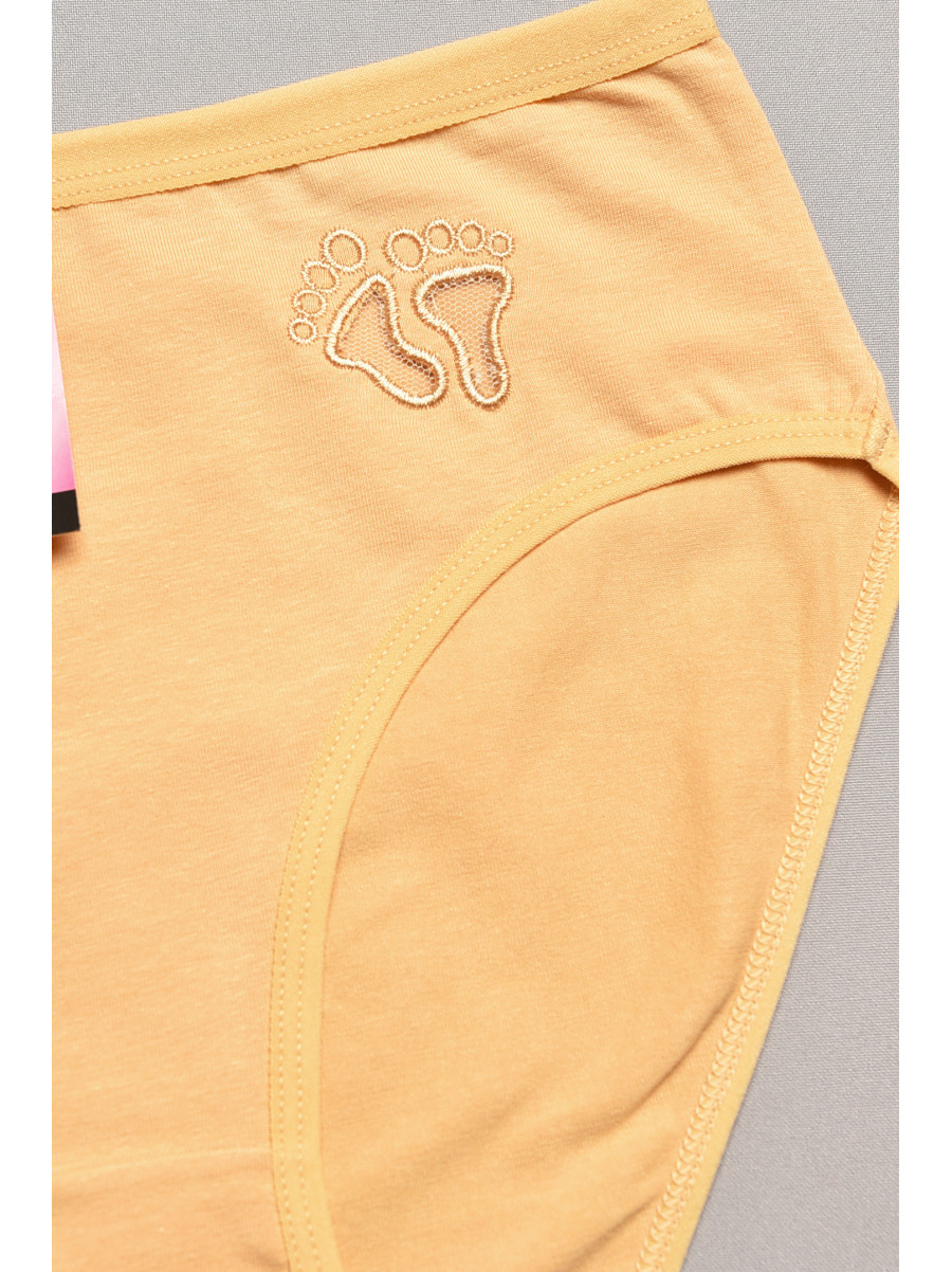 Трусы женские полубатальные бежевого цвета 003 207864C