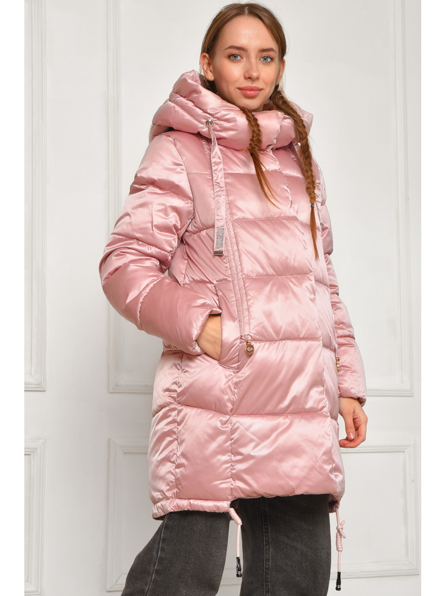 Куртка підліткова для дівчинки єврозима рожевого кольору 98937 207887C