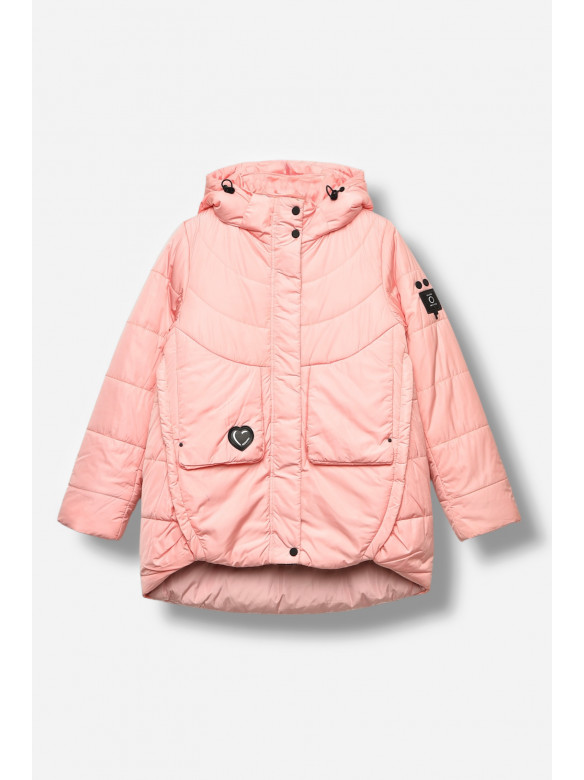 Куртка підліткова для дівчинки єврозима рожевого кольору SK-WM2273 207890C