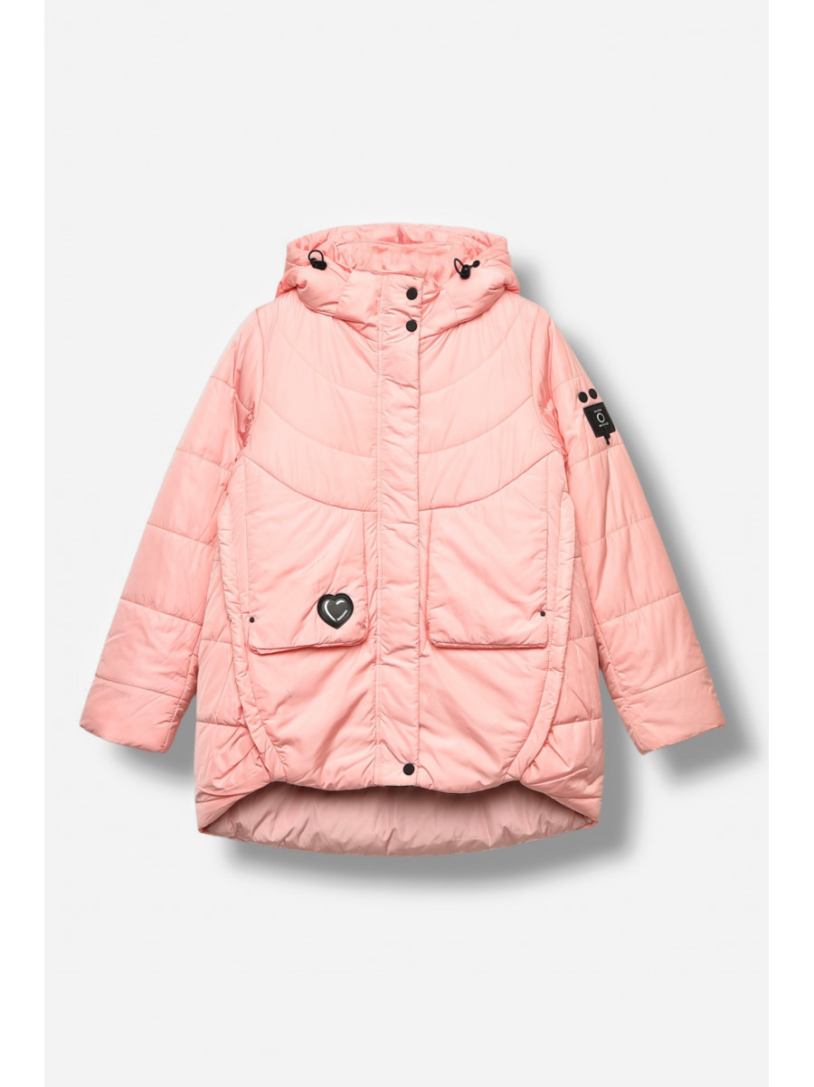 Куртка підліткова для дівчинки єврозима рожевого кольору SK-WM2273 207890C