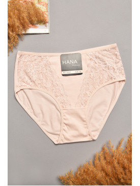Трусы женские полубатальные светло-розового цвета 79160 207899C