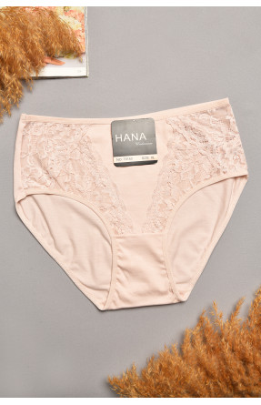 Трусы женские полубатальные светло-розового цвета 79160 207899C