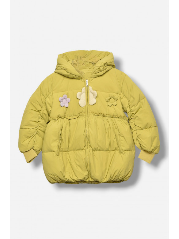 Куртка дитяча для дівчинки демісезонна салатового кольору 2317 207904C