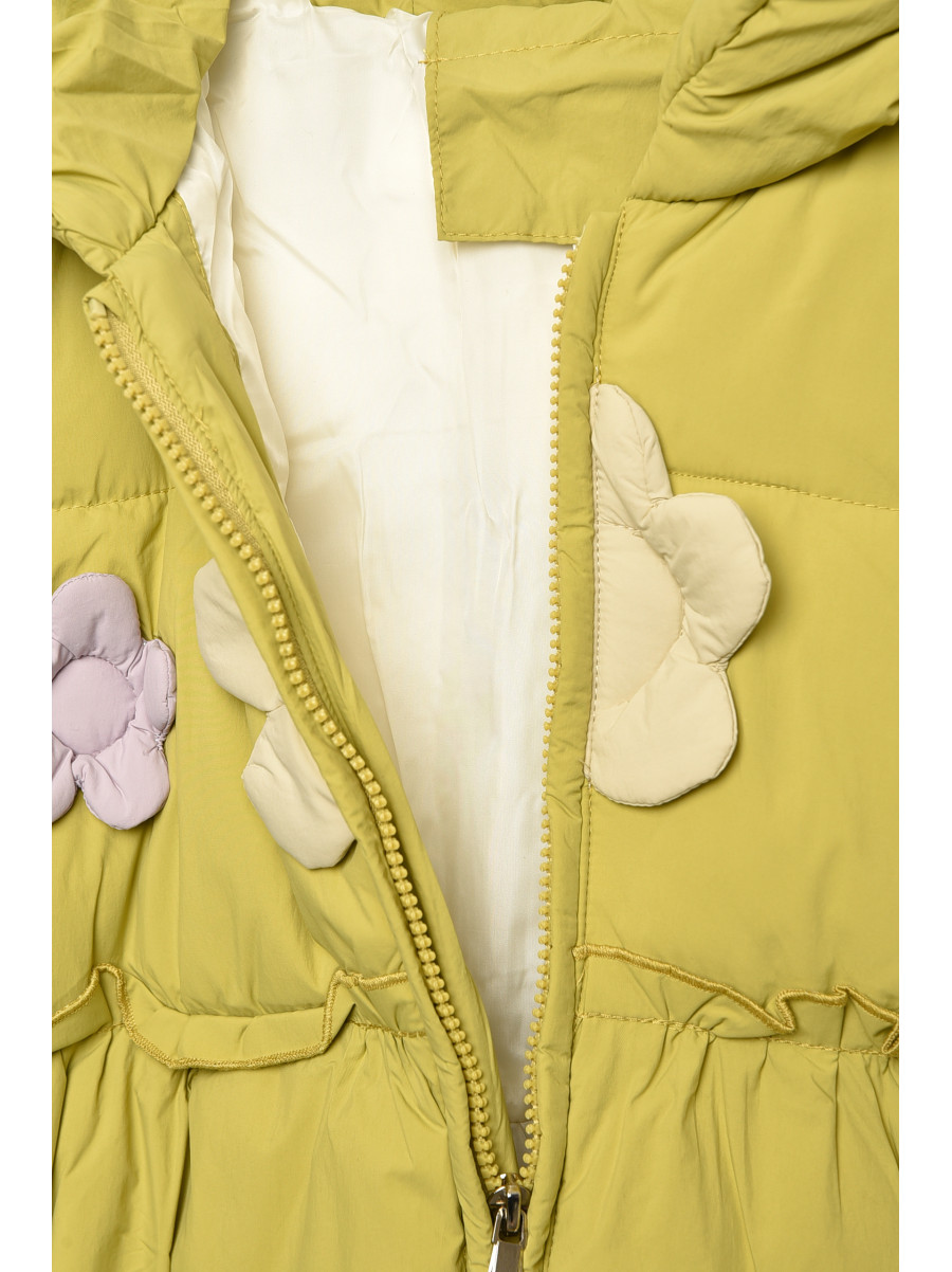 Куртка детская для девочки демисезонная салатового цвета 2317 207904C
