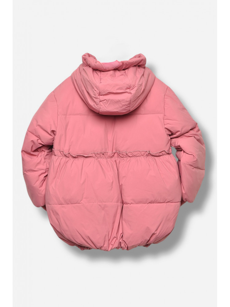 Куртка дитяча для дівчинки демісезонна рожевого кольору 2317 207909C
