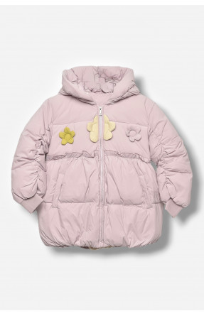 Куртка дитяча для дівчинки демісезонна бузкового кольору 2317 207912C Куртка дитяча для дівчинки демісезонна бузкового кольору 2317 207912C