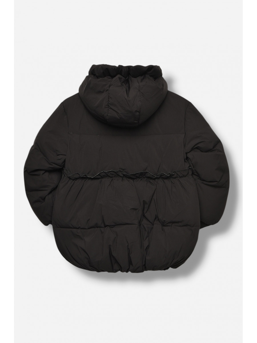 Куртка дитяча для дівчинки демісезонна чорного кольору 2317 207916C