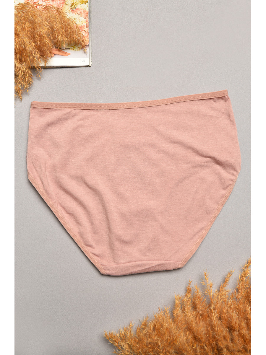 Трусы женские полубатальные пудрового цвета 79160 207921C