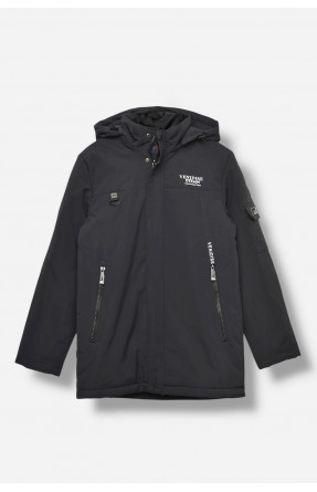 Куртка дитяча для хлопчика єврозима темно-синього кольору 89172 207929C