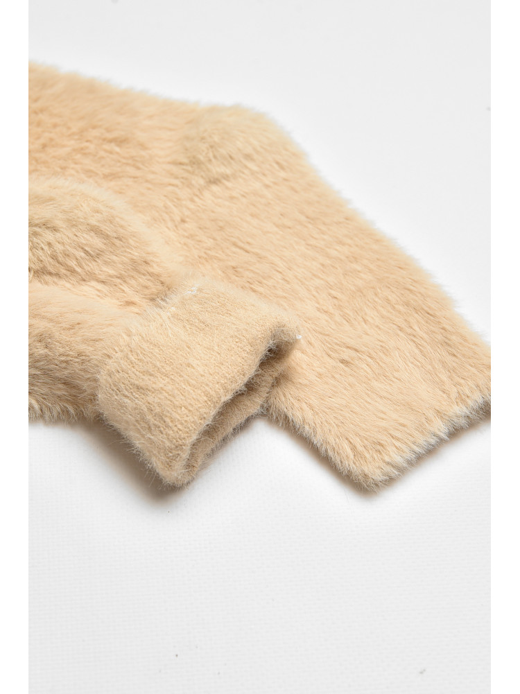 Носки женские норка бежевого цвета с553 207935C