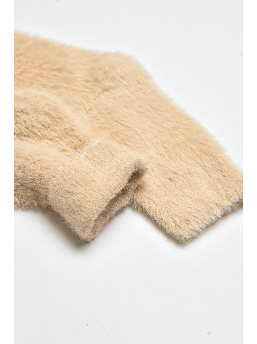 Носки женские норка бежевого цвета с553 207935C