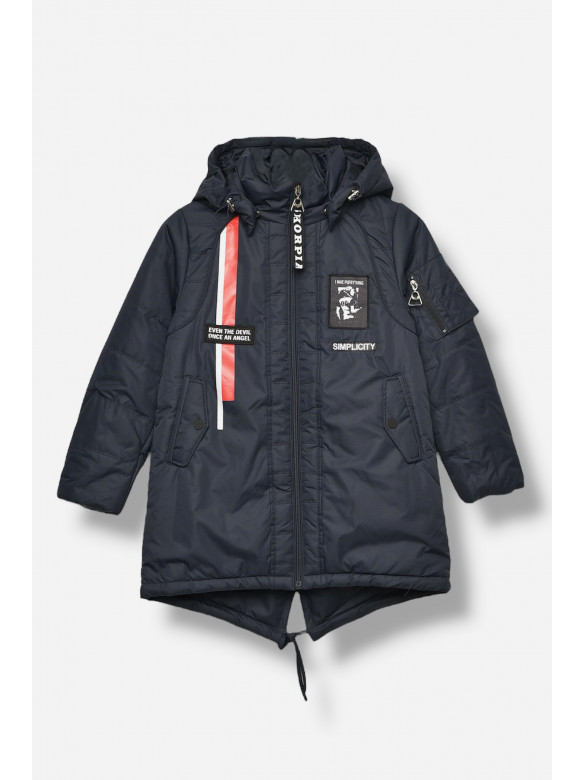 Куртка дитяча для хлопчика демісезонна синього кольору SK-MM2097 207945C