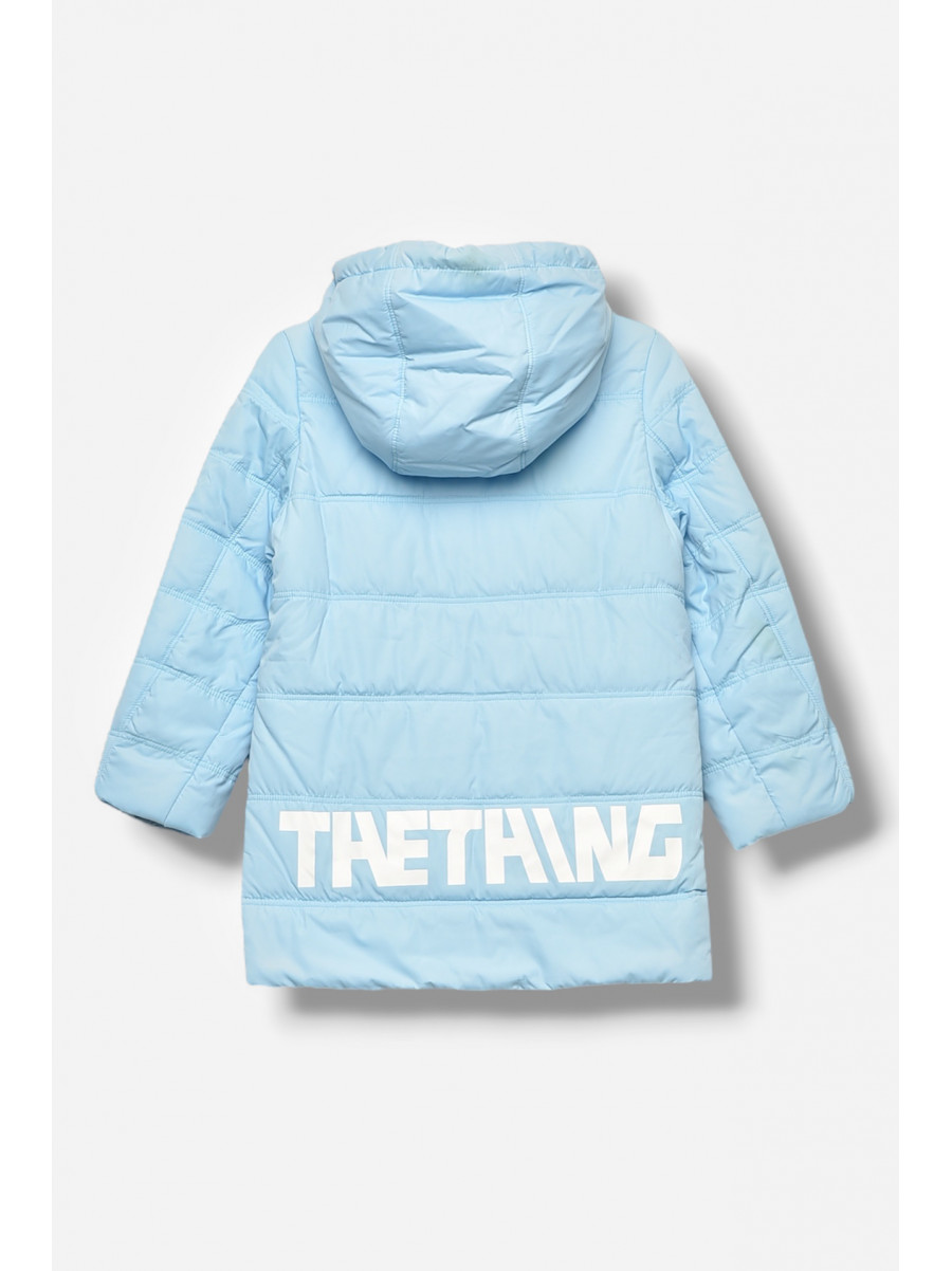 Куртка дитяча для дівчинки демісезонна блакитного кольору 2079 207950C