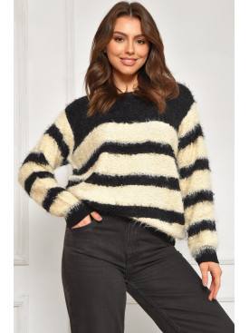 Свитер женский травка черного цвета а5333 207951C Свитер женский травка черного цвета а5333 207951C