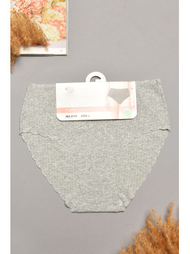 Труси жіночі напівбатальні світло-сірого кольору 9725 207953C Труси жіночі напівбатальні світло-сірого кольору 9725 207953C