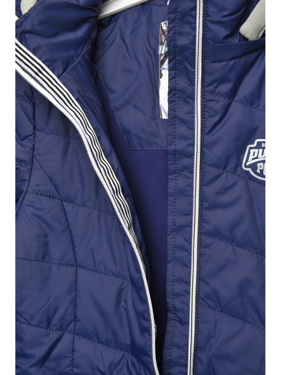 Куртка дитяча для хлопчика демісезонна синього кольору 316 207954C