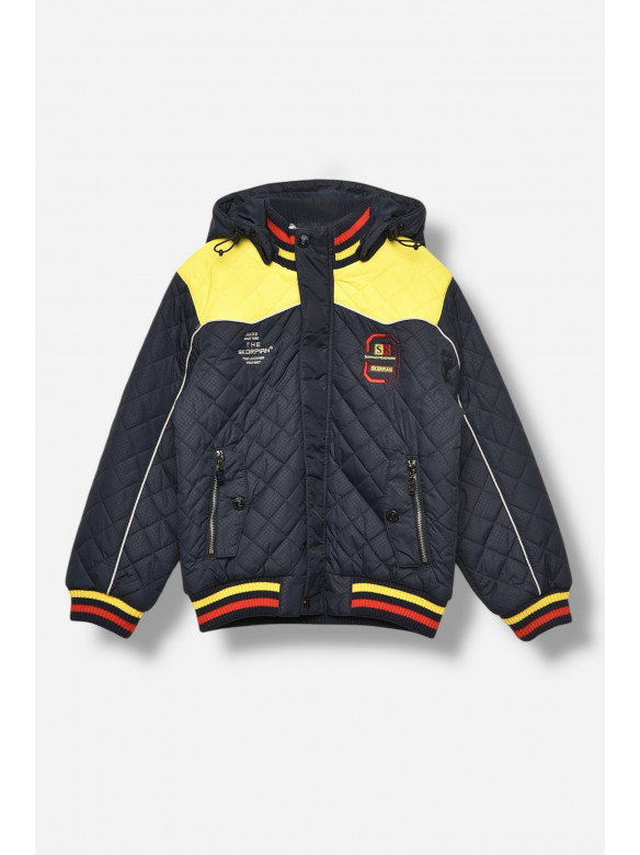 Куртка дитяча для хлопчика демісезонна синього кольору 8111 207956C