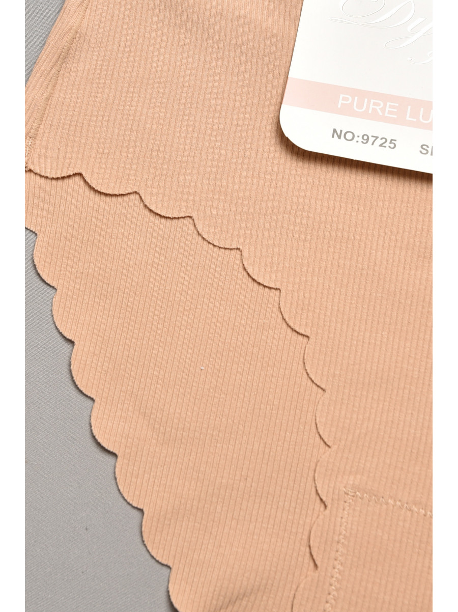 Трусы женские полубатальные бежевого цвета 9725 207957C