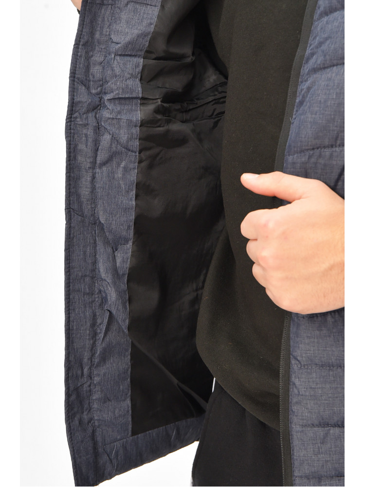 Жилетка чоловіча демісезонна темно-синього кольору 2322 207960C