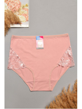 Труси жіночі напівбатальні рожевого кольору 097 207969C Труси жіночі напівбатальні рожевого кольору 097 207969C