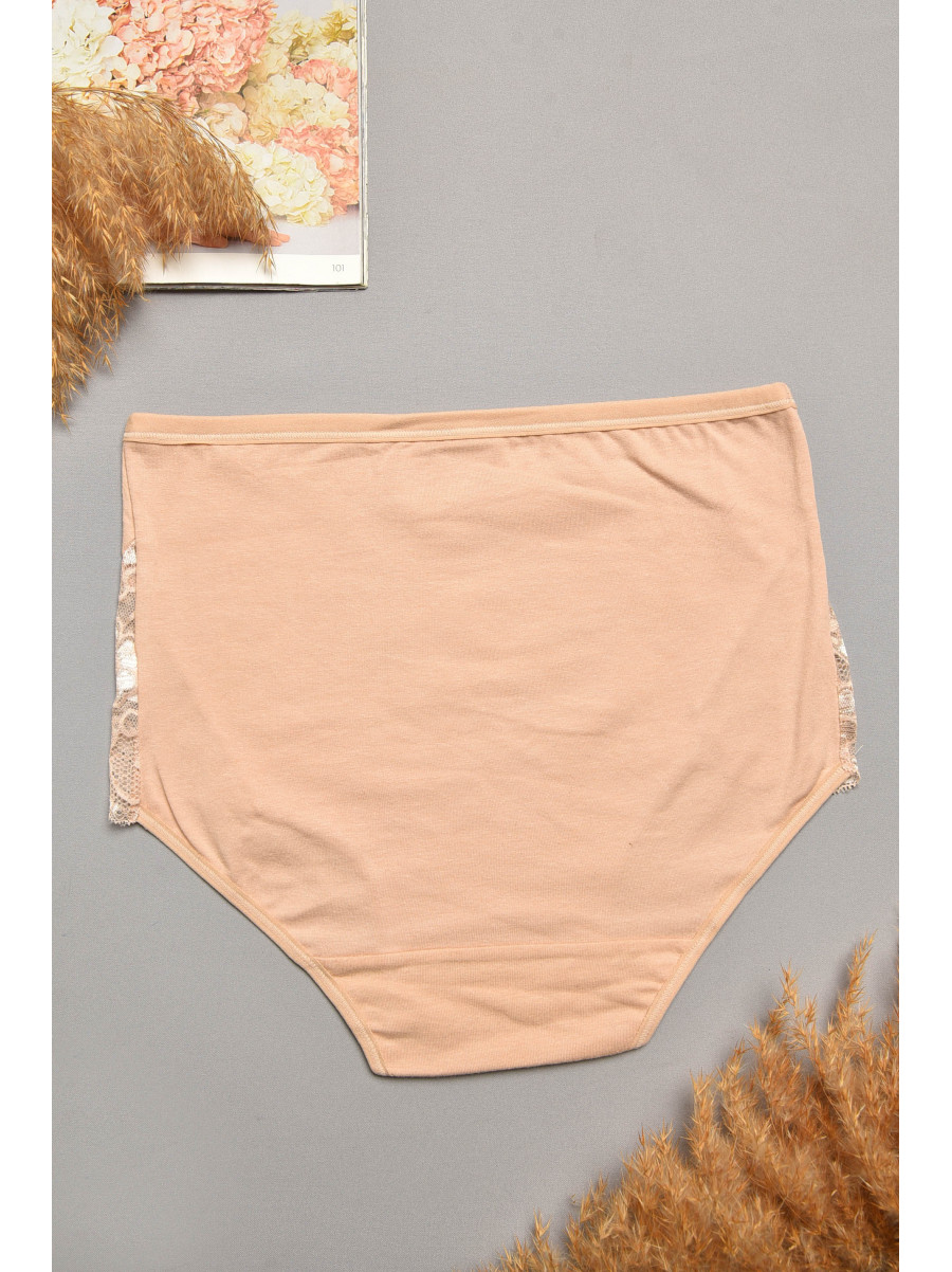 Трусы женские полубатальные бежевого цвета 097 207970C