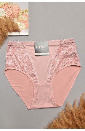Трусы женские полубатальные розового цвета 1869 207974C