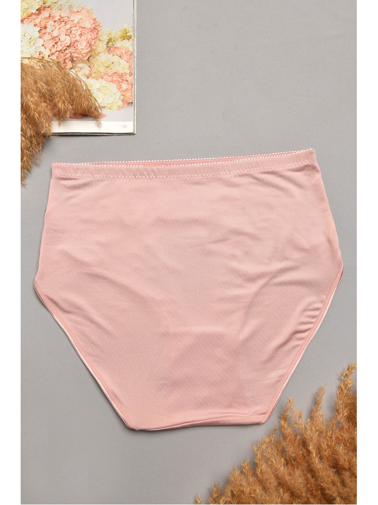 Трусы женские полубатальные розового цвета 1869 207974C