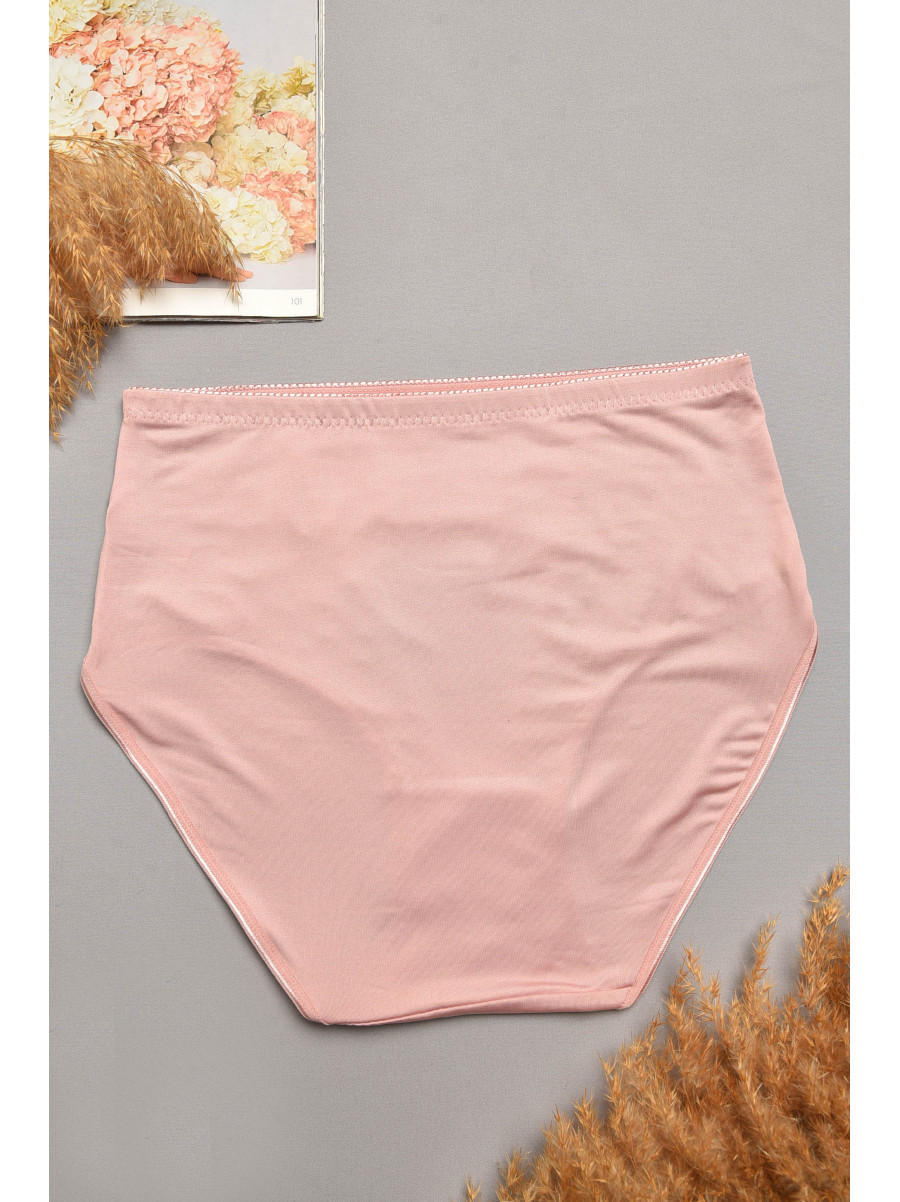Трусы женские полубатальные розового цвета 1869 207974C