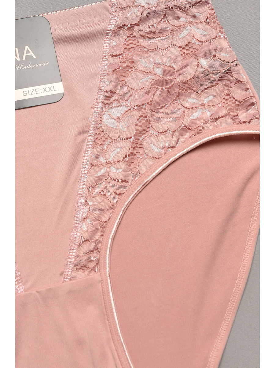 Трусы женские полубатальные розового цвета 1869 207974C
