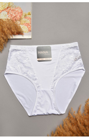 Трусы женские полубатальные белого цвета 1869 207975C