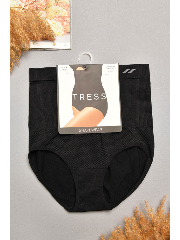 Трусы с утяжкою женские черного цвета 5471W-1 207980C