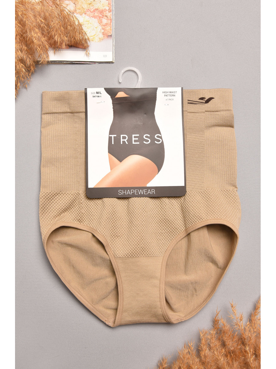 Трусы с утяжкою женские бежевого цвета 5471W-1 207981C