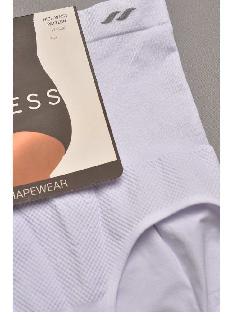 Трусы с утяжкою женские белого цвета 5471W-1 207982C