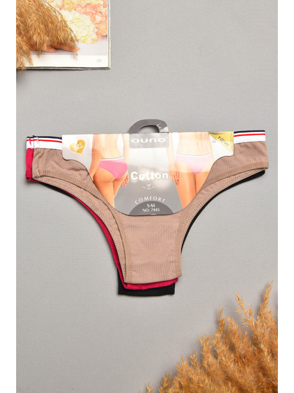Набор трусов женских 3 штуки 7945 207988C