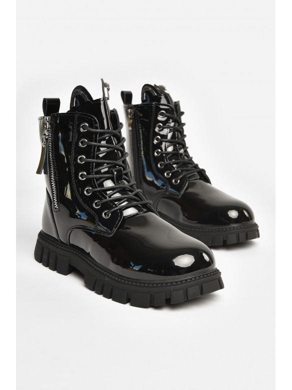 Черевики дитячі єврозима чорного кольору 8012-1 207992C