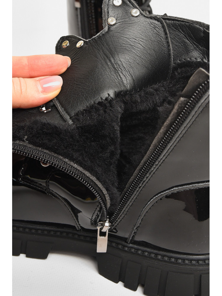 Черевики дитячі єврозима чорного кольору 8012-1 207992C