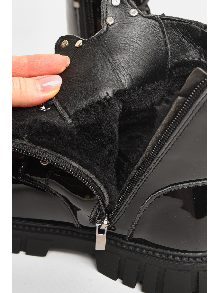 Черевики дитячі єврозима чорного кольору 8012-1 207992C