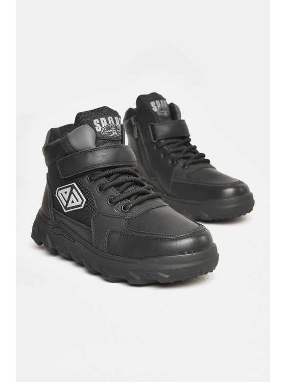 Черевики дитячі зимові чорного кольору В 1721 208040C