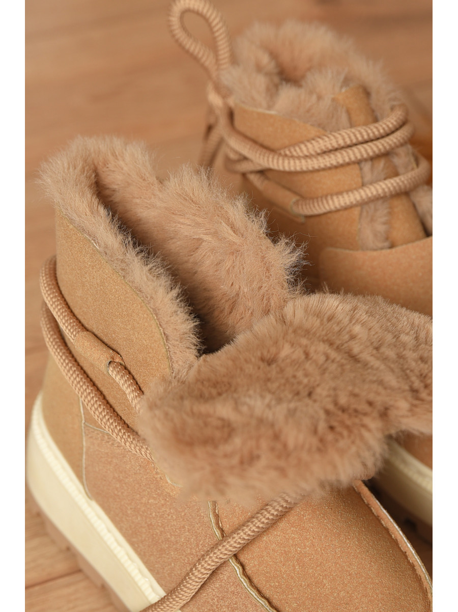 Угги женские на меху бежевого цвета СМ-7 208048C