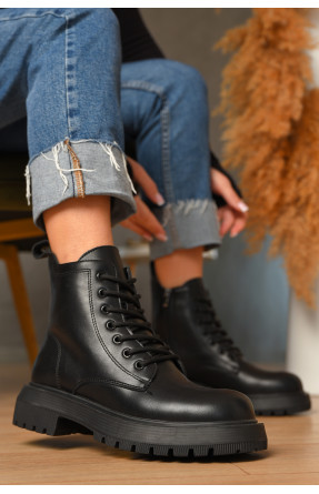 Ботинки женские зимние черного цвета С103-1 208073C