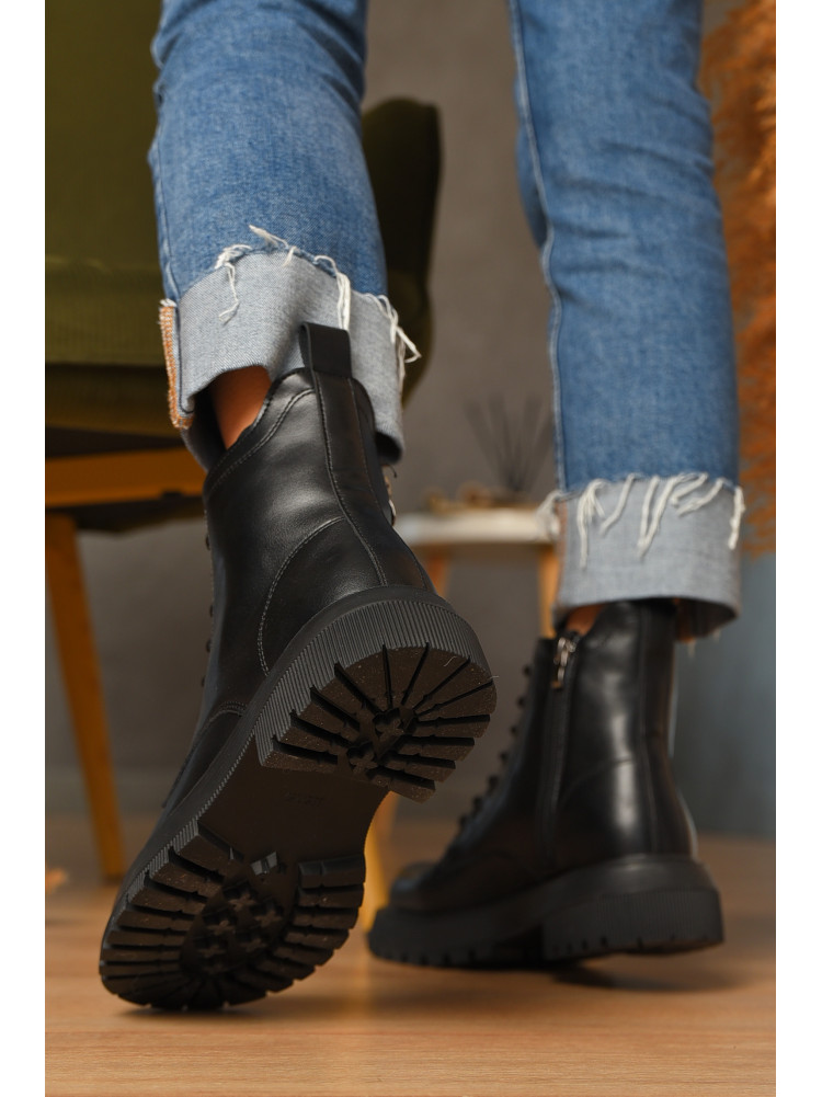 Ботинки женские зимние черного цвета С103-1 208073C