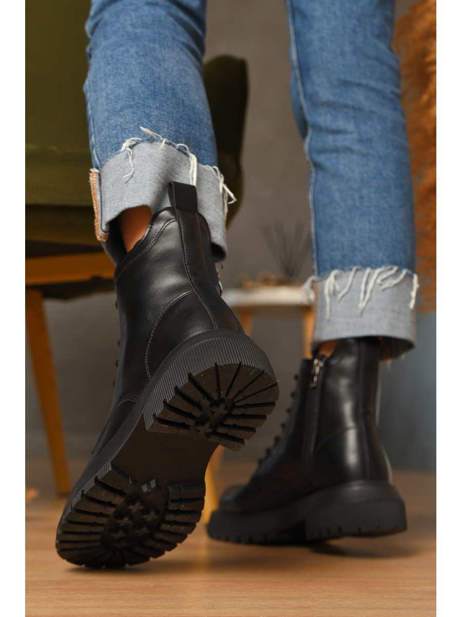 Ботинки женские зимние черного цвета С103-1 208073C